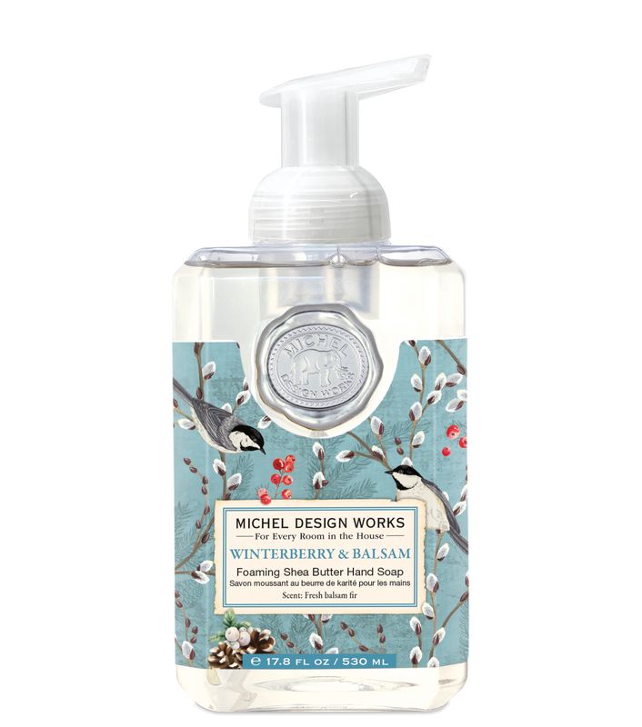 FOA448 WINTERBERRY & BALSAM SKUMMENDE HÅNDSÅPE