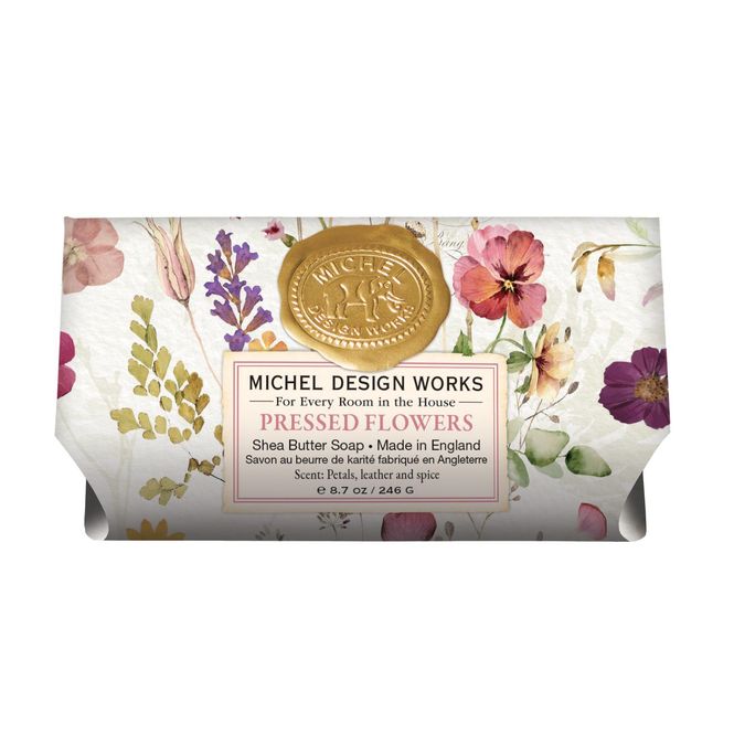 Hovedbilde 6 STK PRESSED FLOWERS LARGE BATH SOAP BAR
